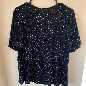 LOFT Peplum Blouse